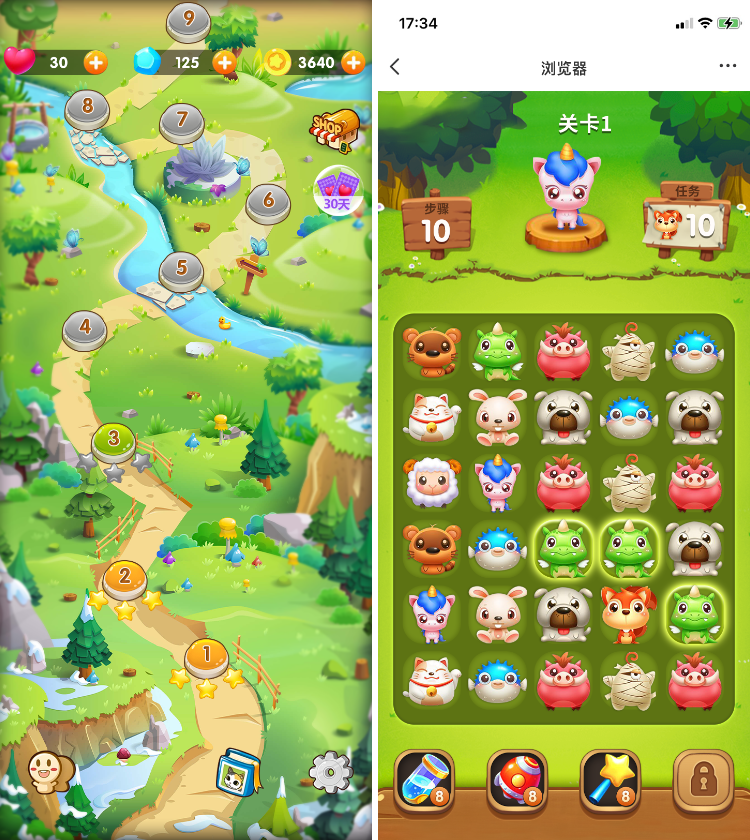TON开发，Telegram小游戏：宠物消消乐
